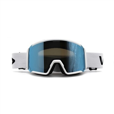 Дамски бели ски очила